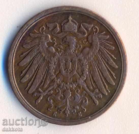 Γερμανία 2 pfennigs 1907e, σπάνια με τιμή 12.00 BGN | € 6.14 Γερμανία 2 pfennigs 1907e, σπάνια με τιμή 12.00 BGN | € 6.14