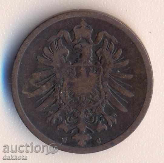Γερμανία 2 πφένιγκ 1875σ με τιμή € 3.00 | 5.87 BGN