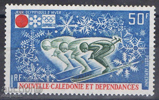 1972. Noua Caledonie. Jocurile Olimpice de iarnă - Sapporo, Japonia