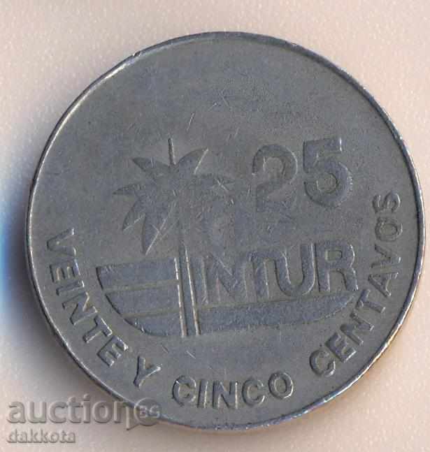 Κούβα 25 centavos 1981 νομίσματα τουρίστες με τιμή 3.50 BGN | € 1.79 Κούβα 25 centavos 1981 νομίσματα τουρίστες με τιμή 3.50 BGN | € 1.79