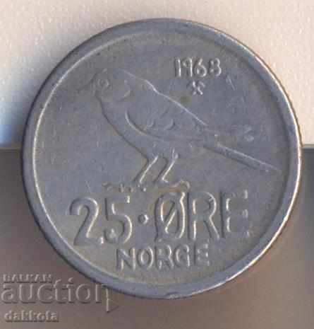 Νορβηγία 25 Jor 1968 έτος, σπουργίτι