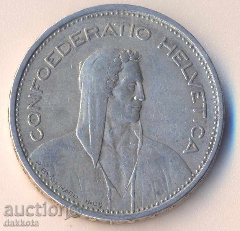 Elveția 5 franci 1932 cu preț € 35.00 | 68.45 BGN