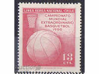 1966. Чили. Airmail - Световно първенство по баскетбол.
