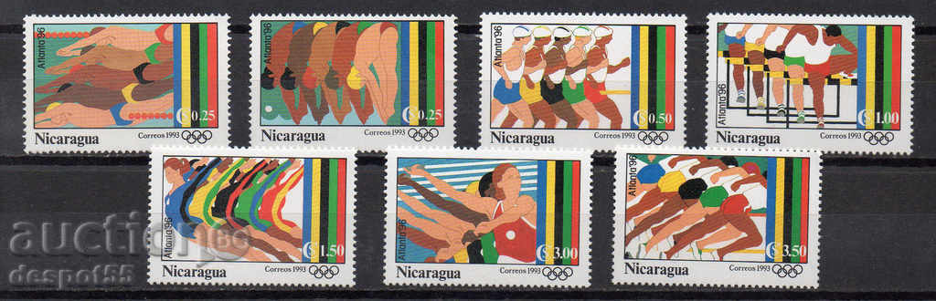 1993. Nicaragua. Olimpiada - Atlanta, SUA 1996