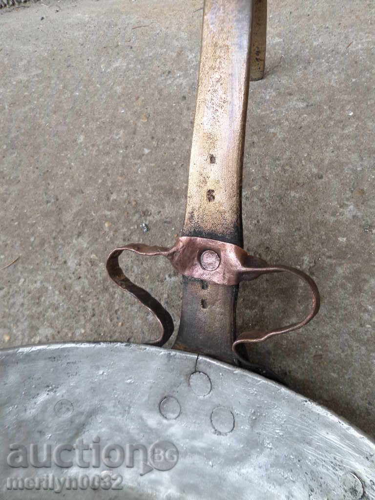 Παλιά κατσαρόλα χαλκού, χαλκού, δίσκος, δοχείο χαλκού - 7 Παλιά κατσαρόλα χαλκού, χαλκού, δίσκος, δοχείο χαλκού - 7