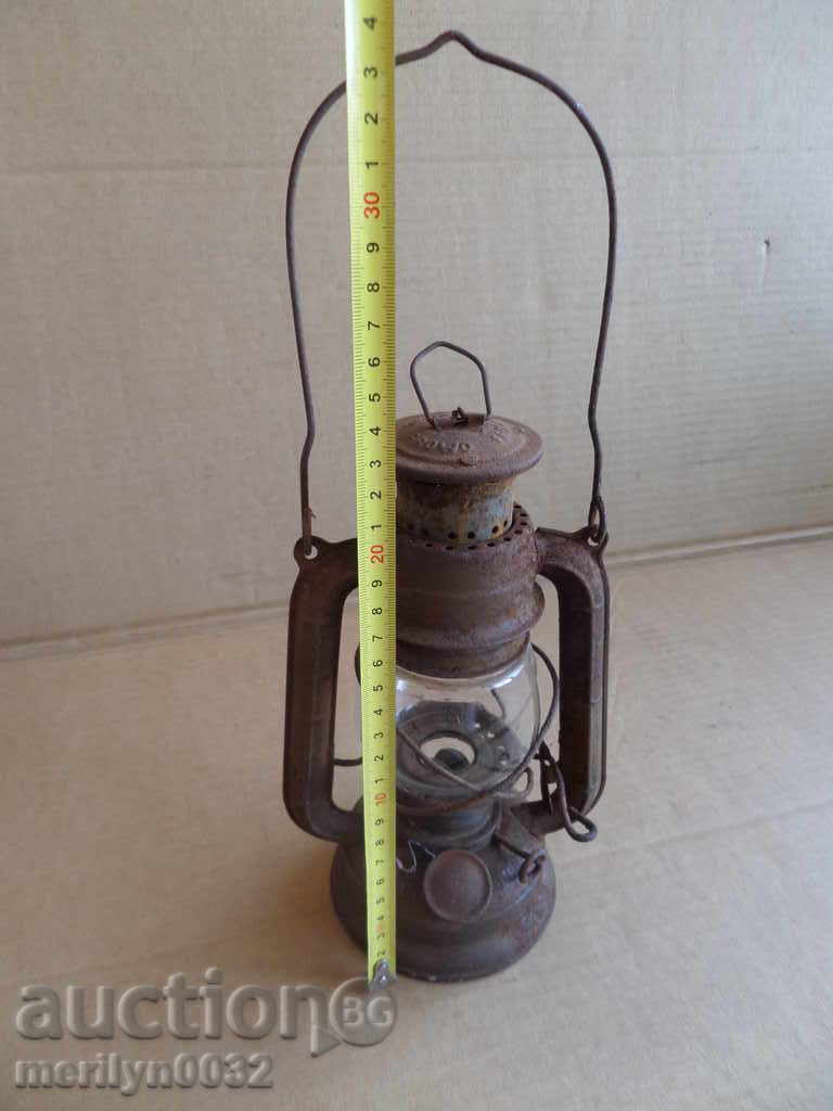 Auction Old German lantern, lamp, spotlight lamp Auction Old German lantern, lamp, spotlight lamp