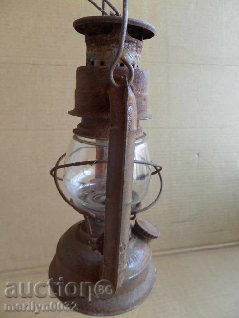 Delivery of Old German lantern, lamp, spotlight lamp Delivery of Old German lantern, lamp, spotlight lamp