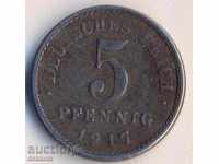 Germany 5 Phenicia 1917e, iron
