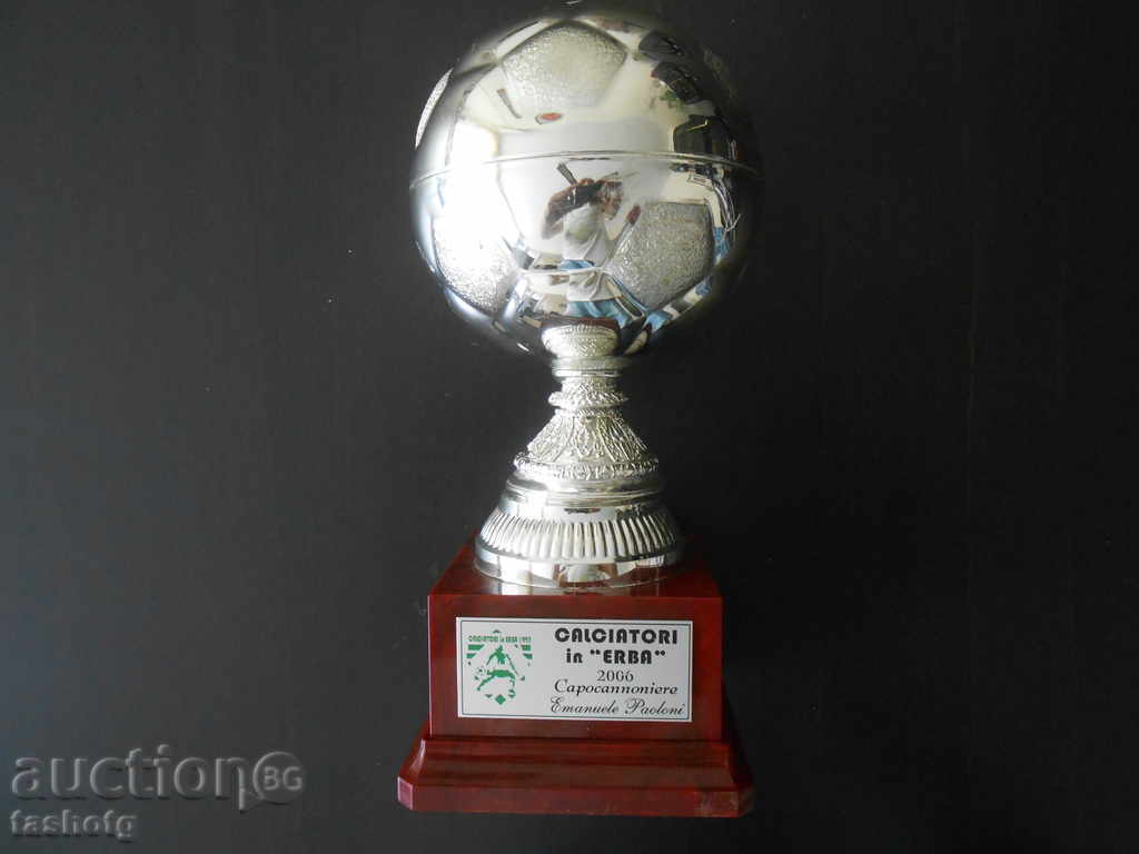 OLD ITALIAN FOOTBALL AWARD CUP!
