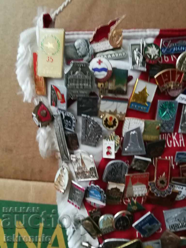 Flag with Badges - 5 Flag with Badges - 5