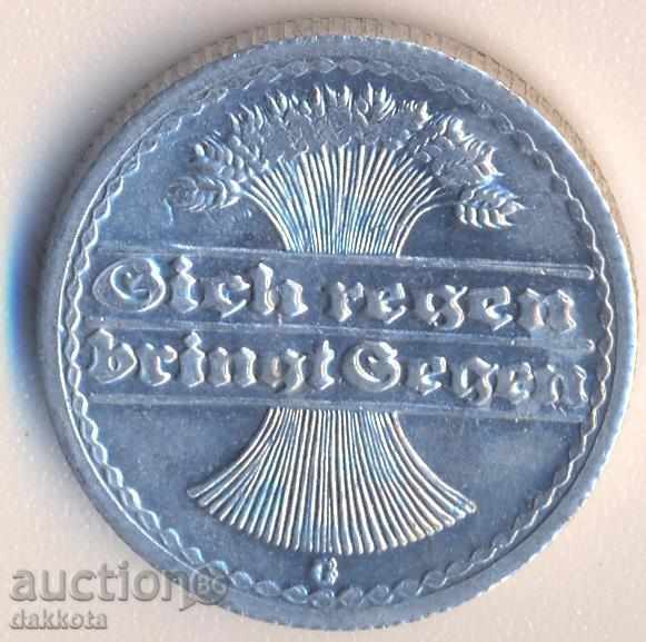 Germany Weimarska republika 50 pfennig 1922g with price 2.50 BGN | € 1.28 Germany Weimarska republika 50 pfennig 1922g with price 2.50 BGN | € 1.28