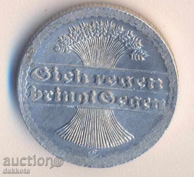 Germany Weimar Republic 50 pf 1921e with price 1.50 BGN | € 0.77 Germany Weimar Republic 50 pf 1921e with price 1.50 BGN | € 0.77