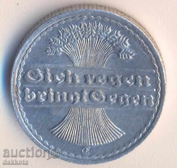 Germany Weimar Republic 50 pf 1921e with price 1.90 BGN | € 0.97 Germany Weimar Republic 50 pf 1921e with price 1.90 BGN | € 0.97