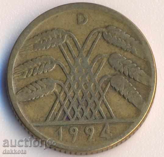 Germany 10 reysspennig 1924d with price 1.20 BGN | € 0.61 Germany 10 reysspennig 1924d with price 1.20 BGN | € 0.61