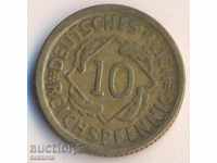 Germania 10 reyhspfeniga 1924d