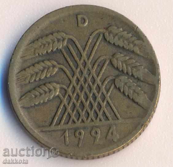 Germany 10 retentive 1924d with price 1.90 BGN | € 0.97 Germany 10 retentive 1924d with price 1.90 BGN | € 0.97