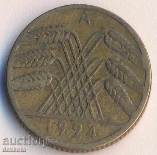 Germany 10 retentive 1924a with price 1.40 BGN | € 0.72 Germany 10 retentive 1924a with price 1.40 BGN | € 0.72