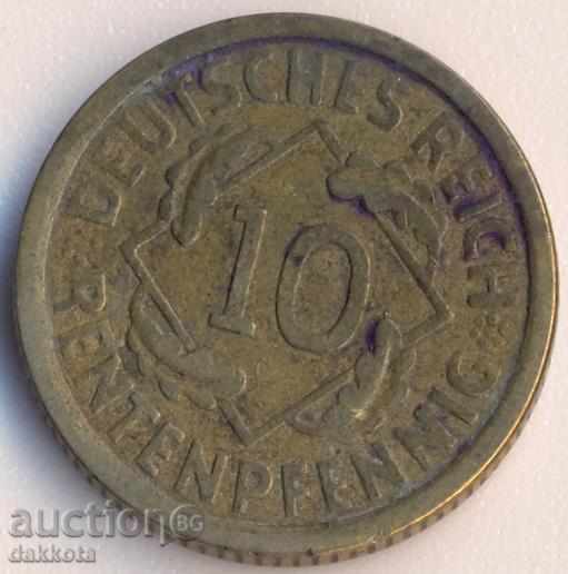 Germania 10 rentenpfeniga 1924