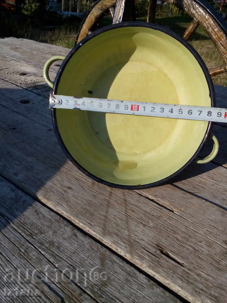 Εμαγιέ πιάτο, μπολ - 6 Εμαγιέ πιάτο, μπολ - 6