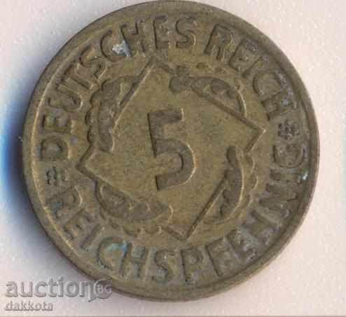 Γερμανία 5 reyhspfeniga 1925d