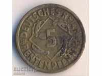 Germania 5 rentenpfeniga 1924g