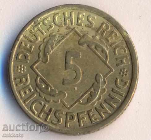 Γερμανία 5 reyhspfeniga 1936a