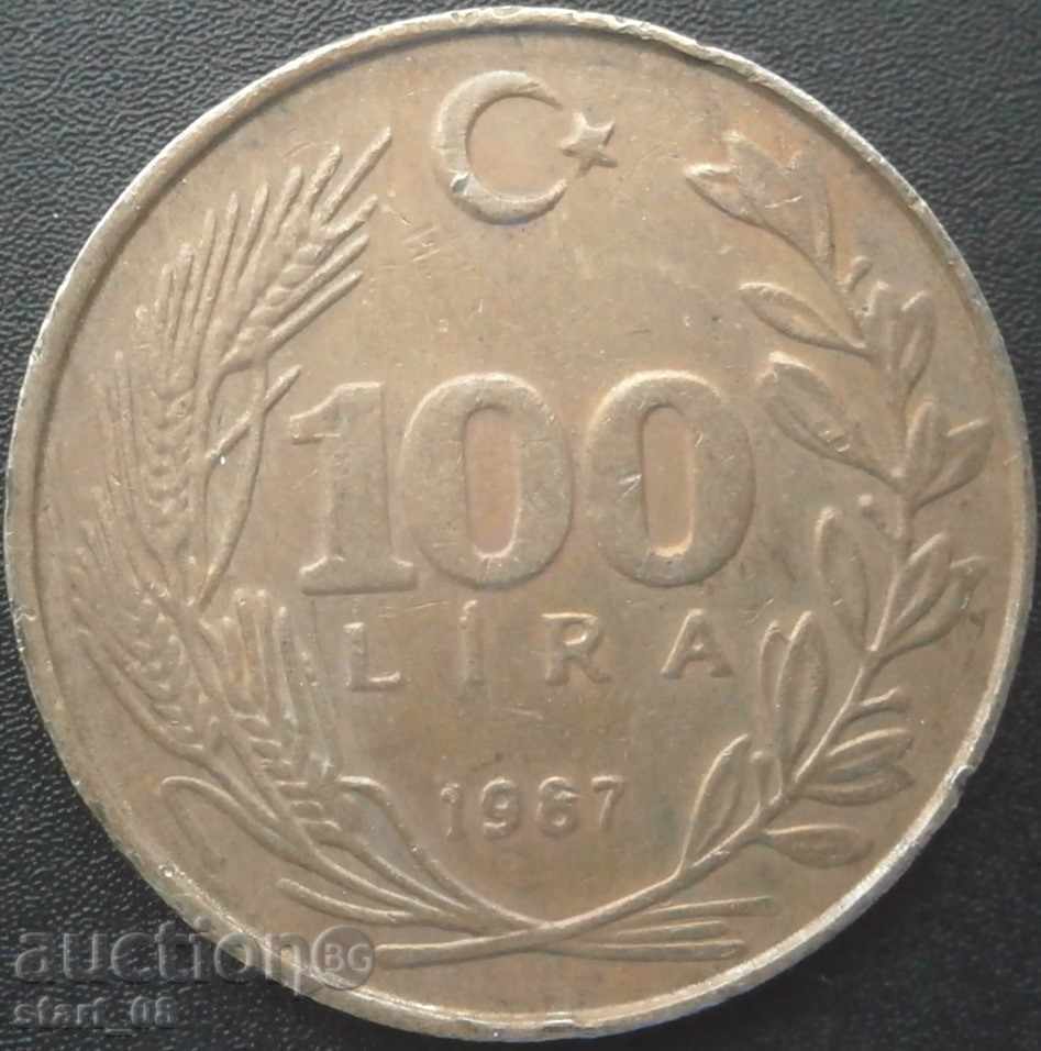 Турция 100 лири 1987