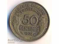 France 50 centimeters 1932