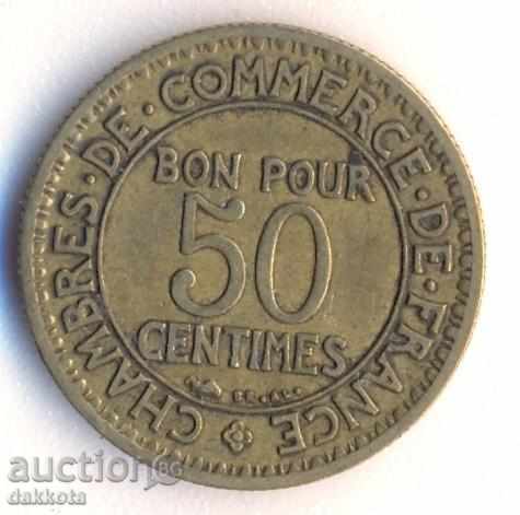 Γαλλία 50 centimes 1924
