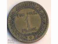 Франция 1 франк 1921 година