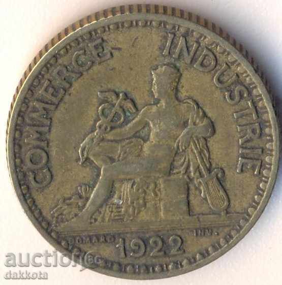 France 1 franc 1922 with price 1.20 BGN | € 0.61