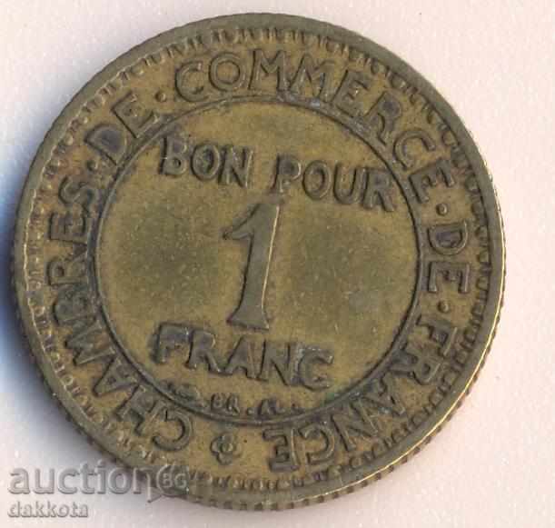Franța 1 franc 1921
