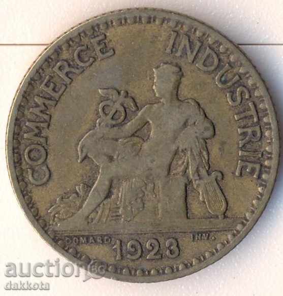 France 1 franc 1923 with price 1.20 BGN | € 0.61