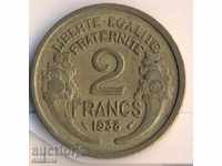 Franța 2 franci în 1938