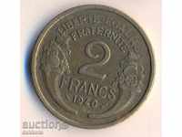 Франция 2 франка 1940 година