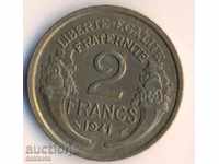 Franța 2 franci în 1941
