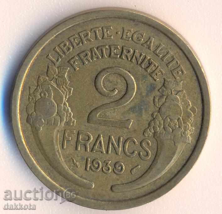 Γαλλία 2 φράγκα το 1939