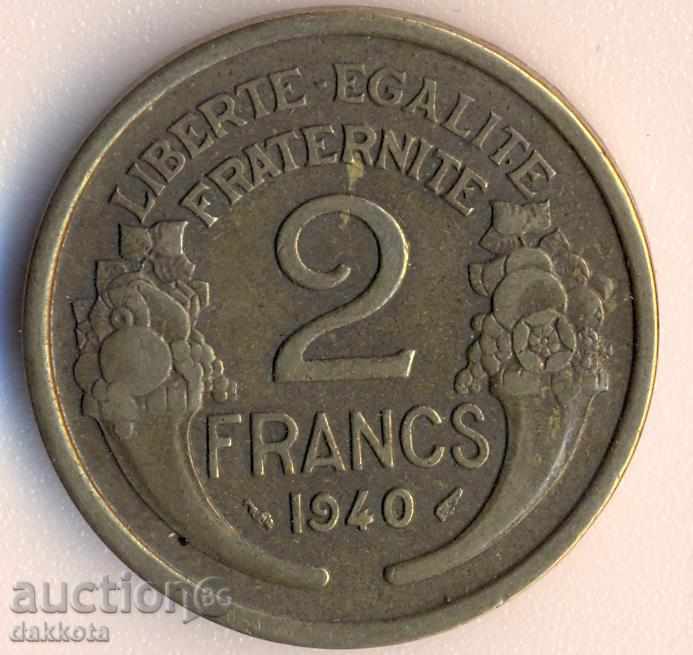 France 2 Franc 1940