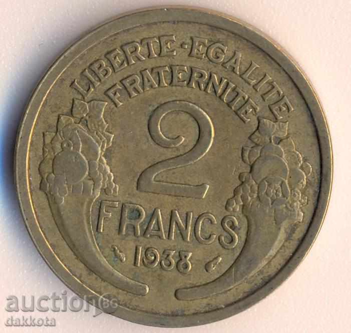 France 2 Franc 1938