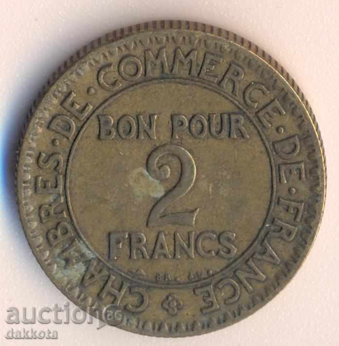 Γαλλία 2 φράγκα το 1923