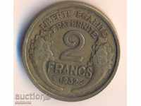 Франция 2 франка 1932 година