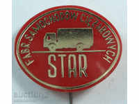 15638 Полша знак тежкотоварен камион  STAR