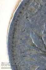 Παράδοση Ιταλία 20 chentizimi 1918, nadpechatka Παράδοση Ιταλία 20 chentizimi 1918, nadpechatka