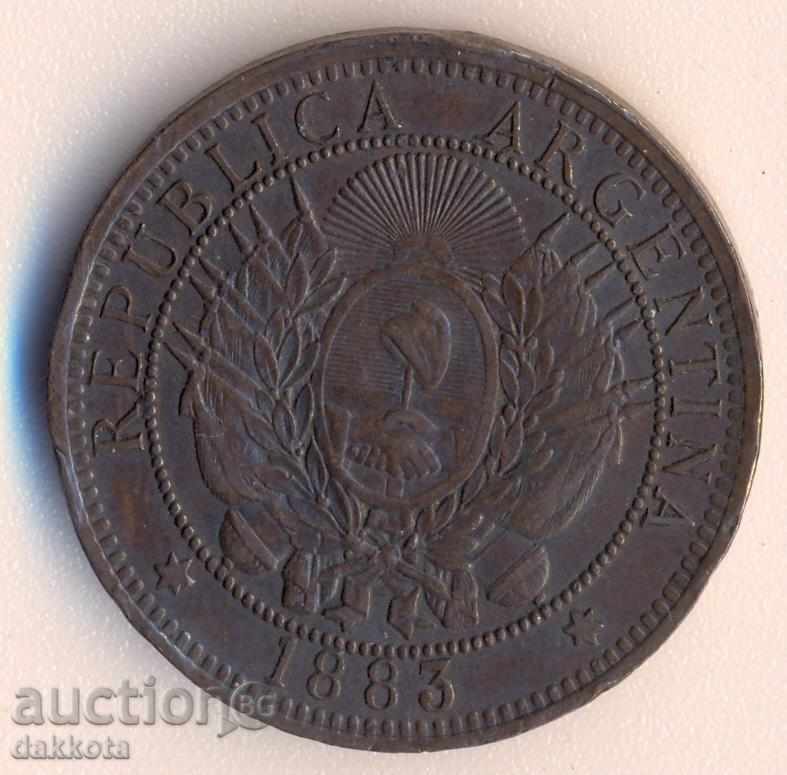 Αργεντινή 2 centavos 1883