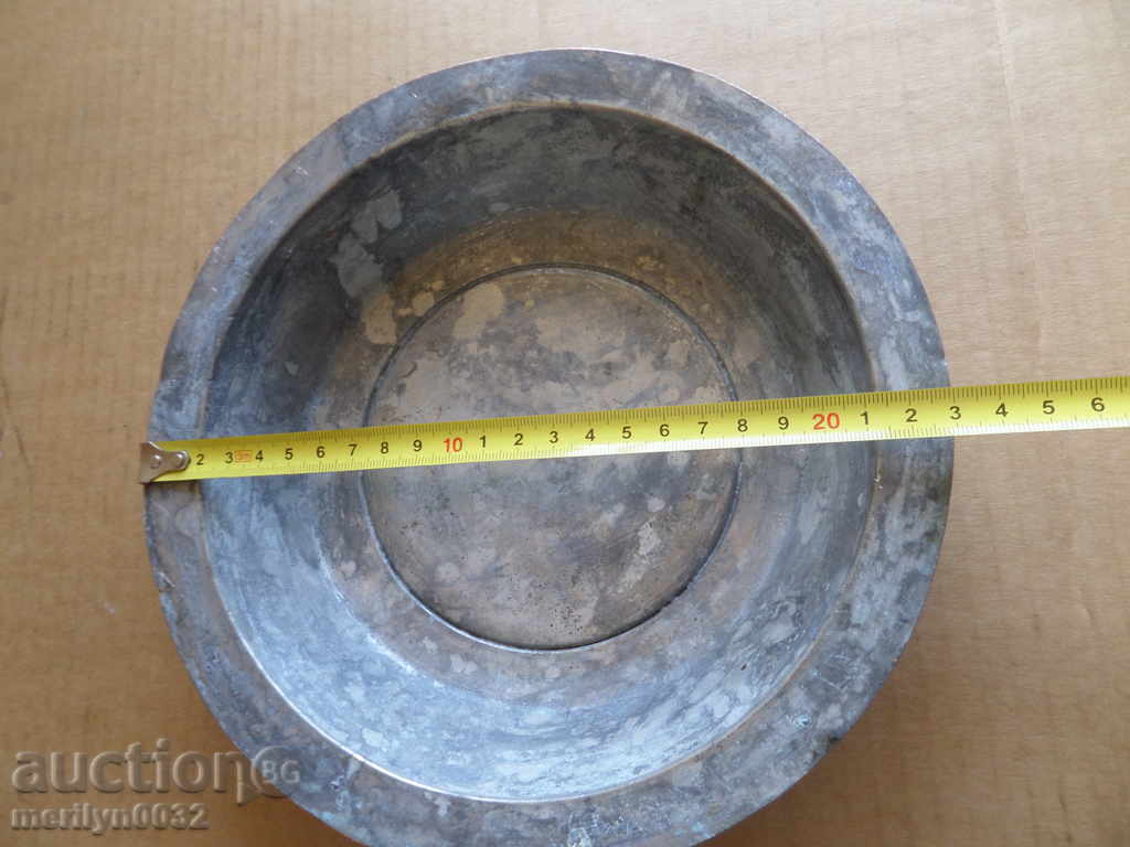 Old copper sahan, baker, bowl, plate, tass - 6 Old copper sahan, baker, bowl, plate, tass - 6