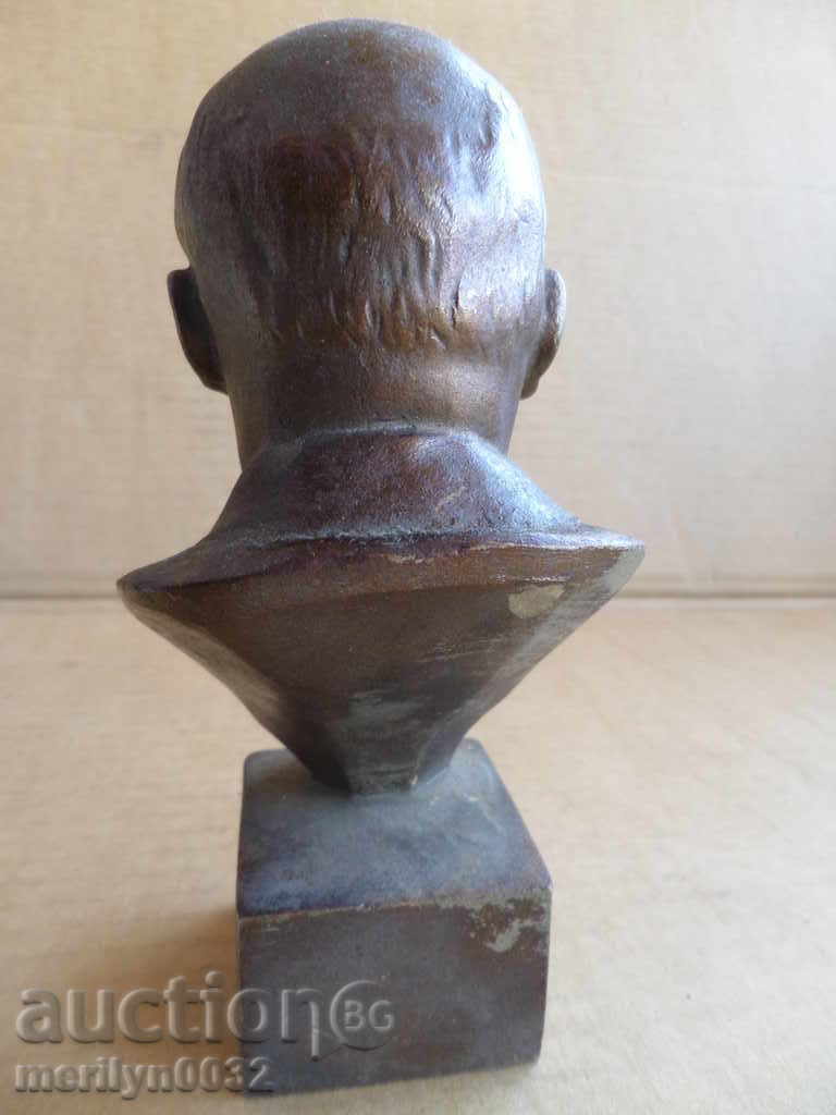 Aluminum bust of Lenin, figure, plastic, statuette - 5 Aluminum bust of Lenin, figure, plastic, statuette - 5