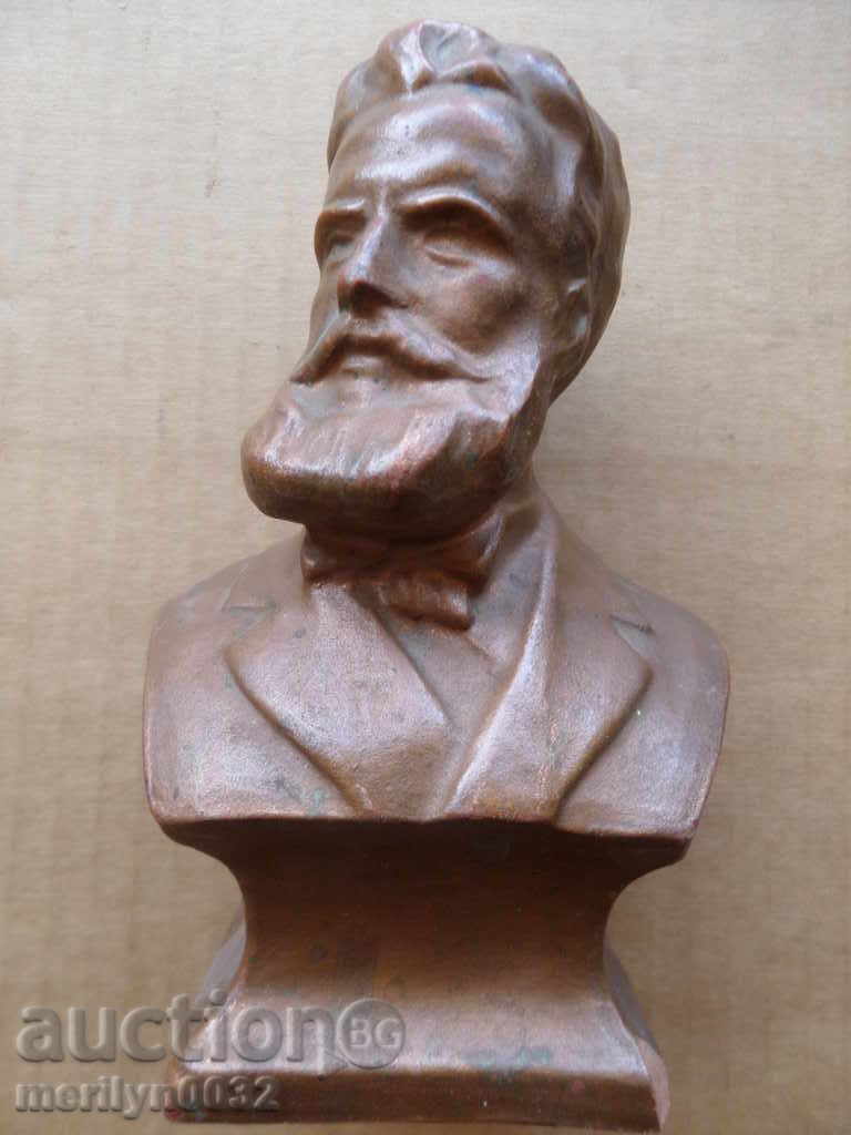 Delivery of Ceramic bust of Hristo Botev figure plastic statuette