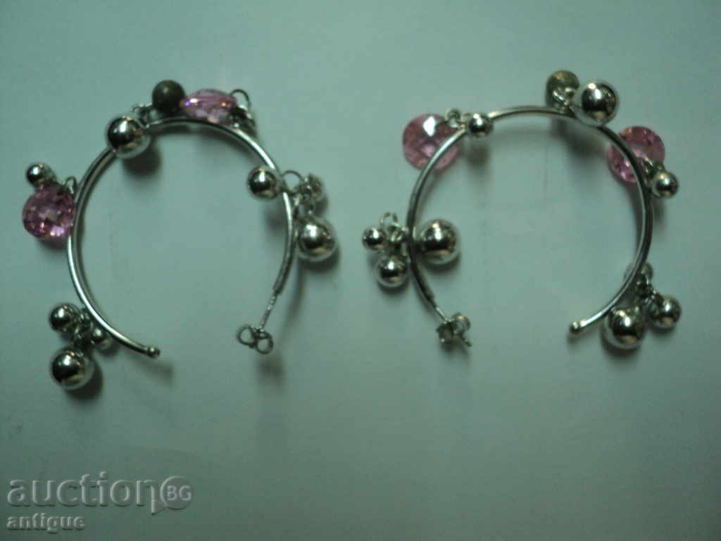 SILVER EARRINGS. SILVER EARRINGS.