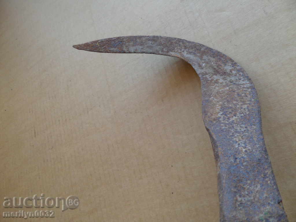 Delivery of Old forged knife, blade, wrought iron, knife, chopper