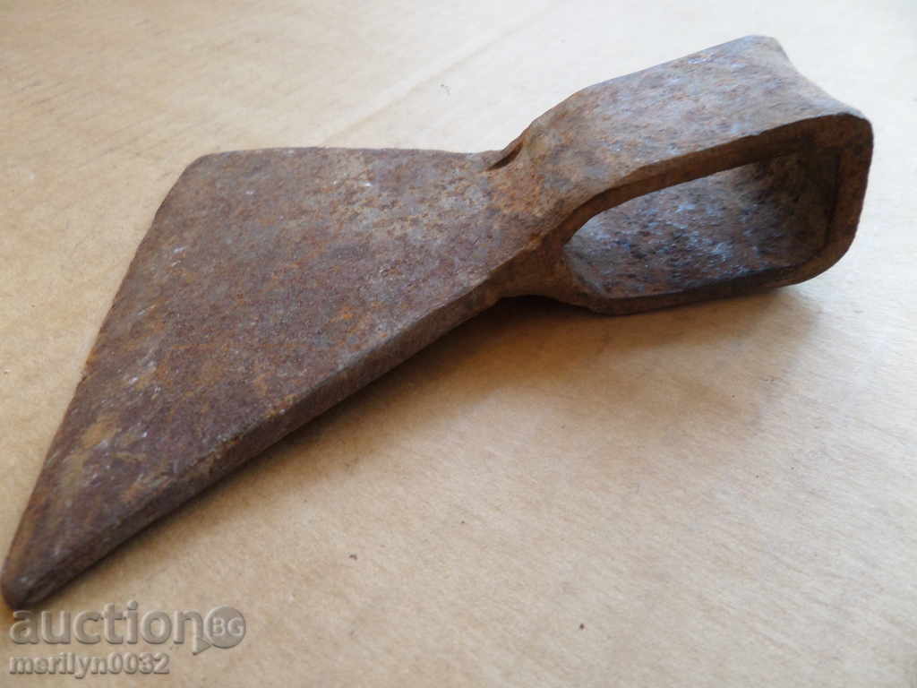 Old forged blade forged iron knife cutter - 5 Old forged blade forged iron knife cutter - 5